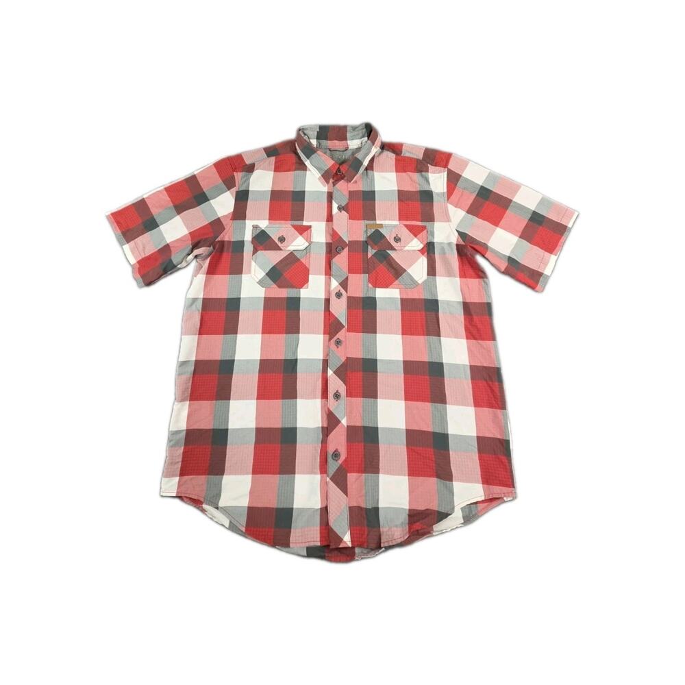 Orvis Shirt Mens Size S Red Button Up Casual Comfort Stylish Outdoors C36-22 - Picture 1 of 8